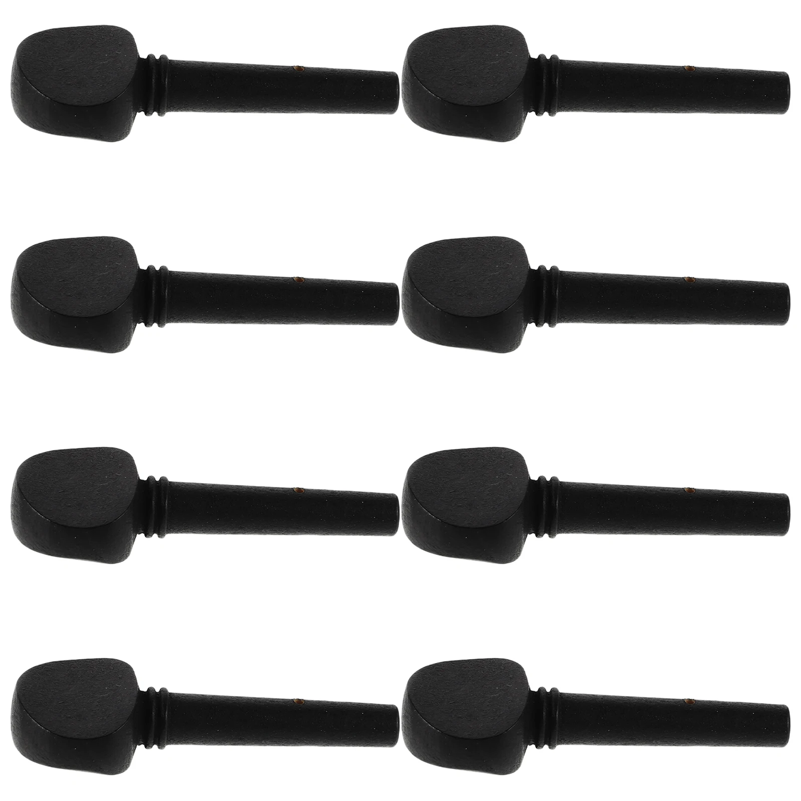 

8pcs Wooden Violin Accessories Precision Tuning Pegs Smooth Finish Easy Installation Replacement Parts for 4