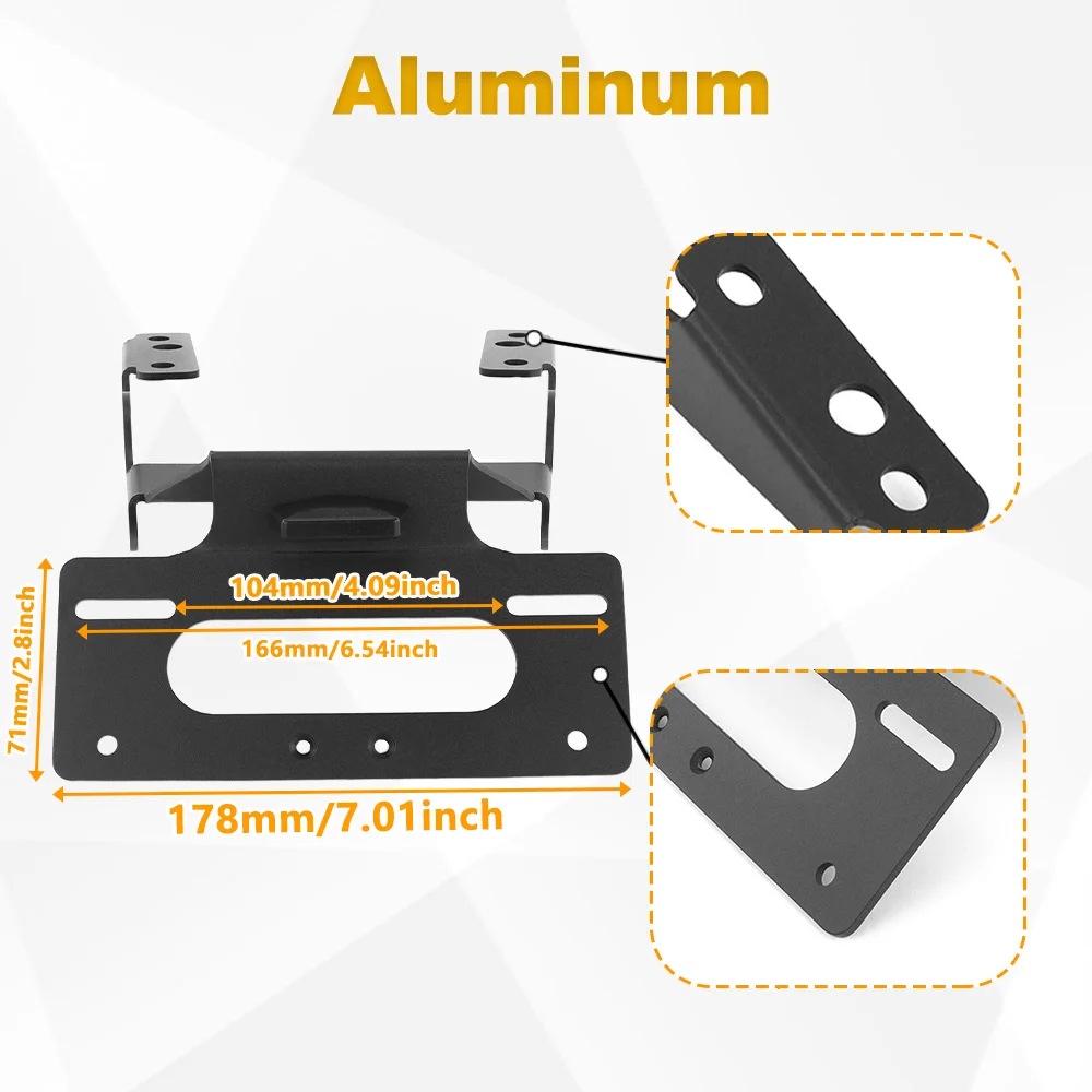 For Husqvarna VitPilen 401 SvartPilen 401 250 200 125 2020-2023 Rear Tail Tidy Fender Eliminator Motorcycle License Plate Holder view 2