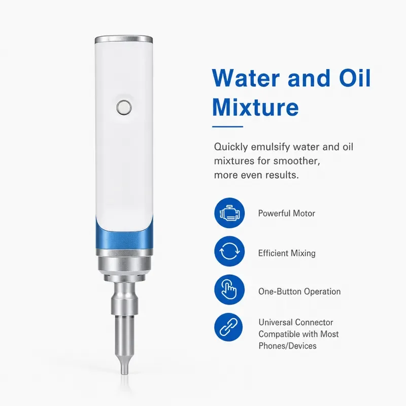 SH‑200Y SH‑300Y Portable Ultrasonic Homogeniser White 6mm & 8mm Tips Handheld & Desktop Dual Use Sample Processor