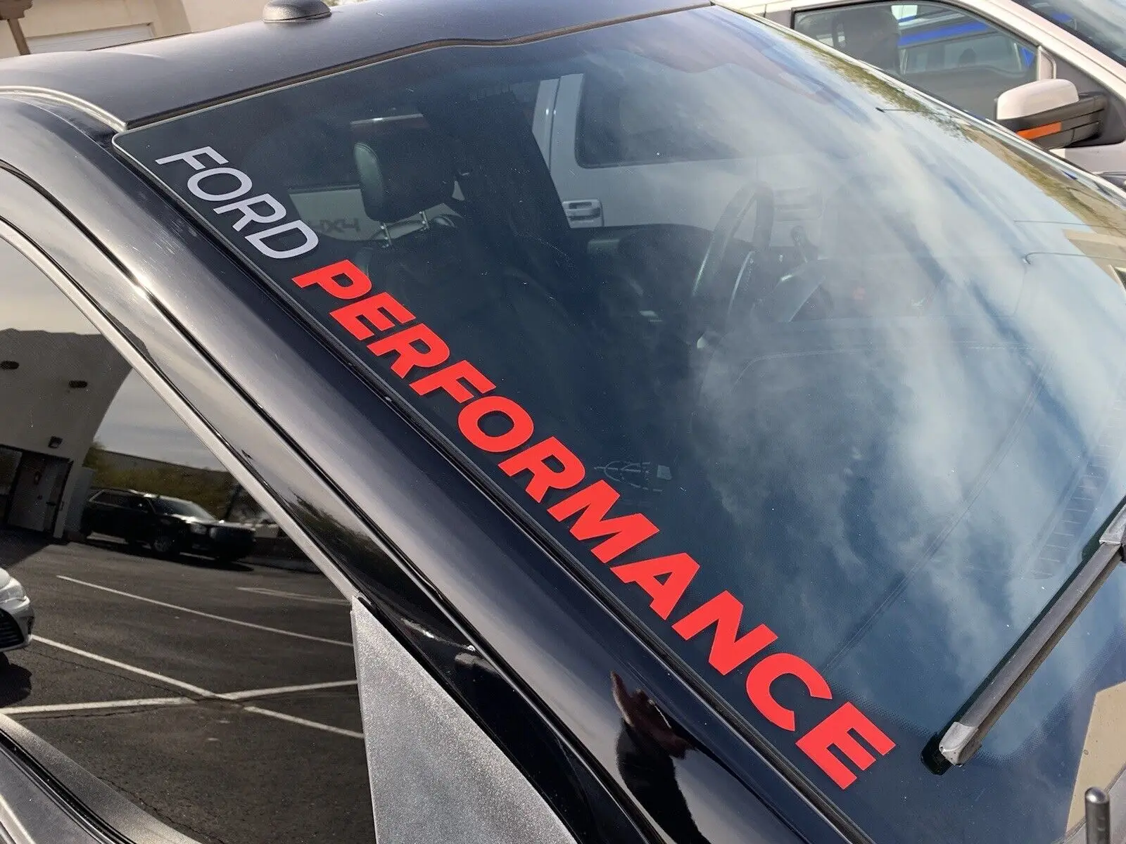 FORD PERFORMANCE Logo Die-Cut Vinyl Sticker Decal