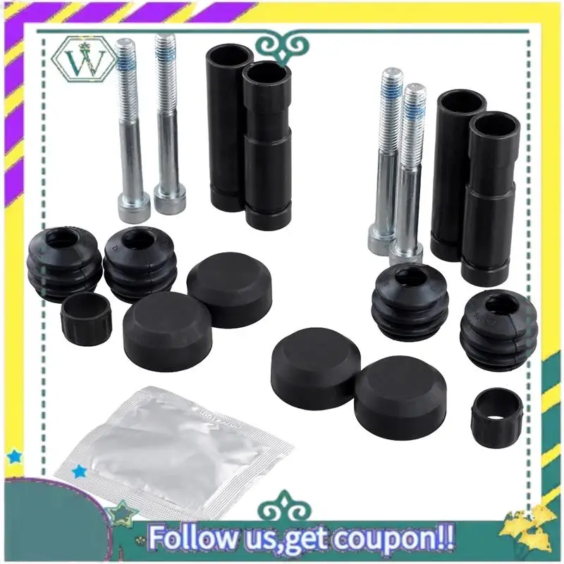 

Upgraded 2X FRONT CALIPER SLIDER PIN KIT GUIDE BOLTS FITS: For VW CRAFTER 2006-2016 BCF1499BX2