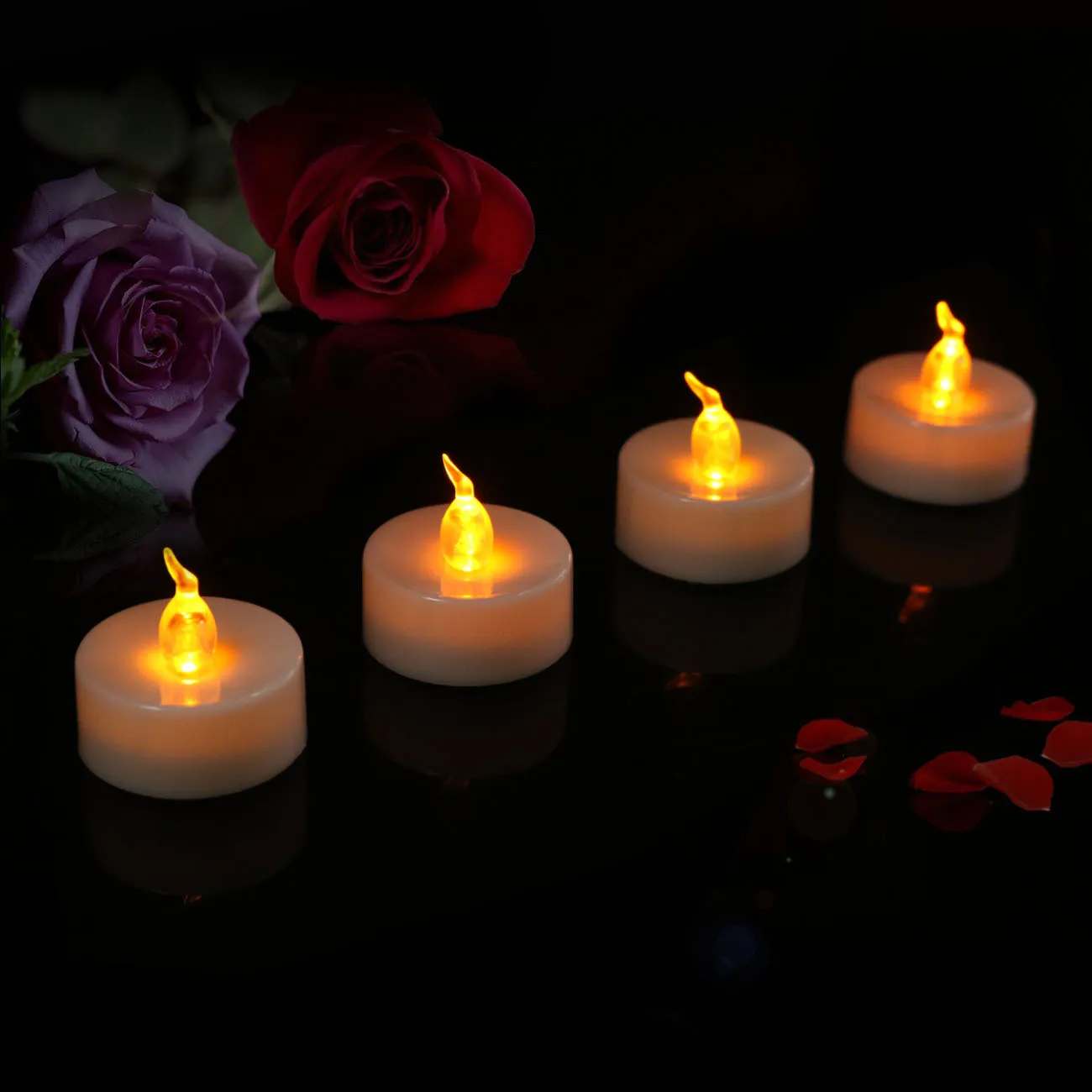 LED Floating Candle Electronic Light Christmas Day Wedding Decoration