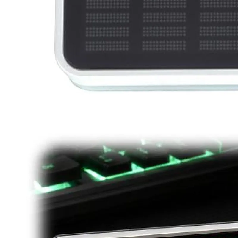Ambient Sound Visualizer LED Type-C Dual Power Port Wired Audio Microphone Input Spectrum Display