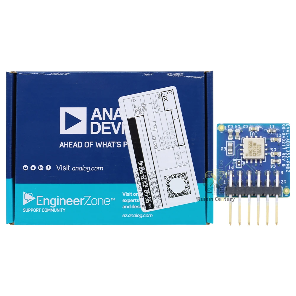 EVAL-ADXL355-PMDZ Low-Noise Low-Drift 3-Axis Accelerometer PMOD Board for FPGA and MCU Genuine