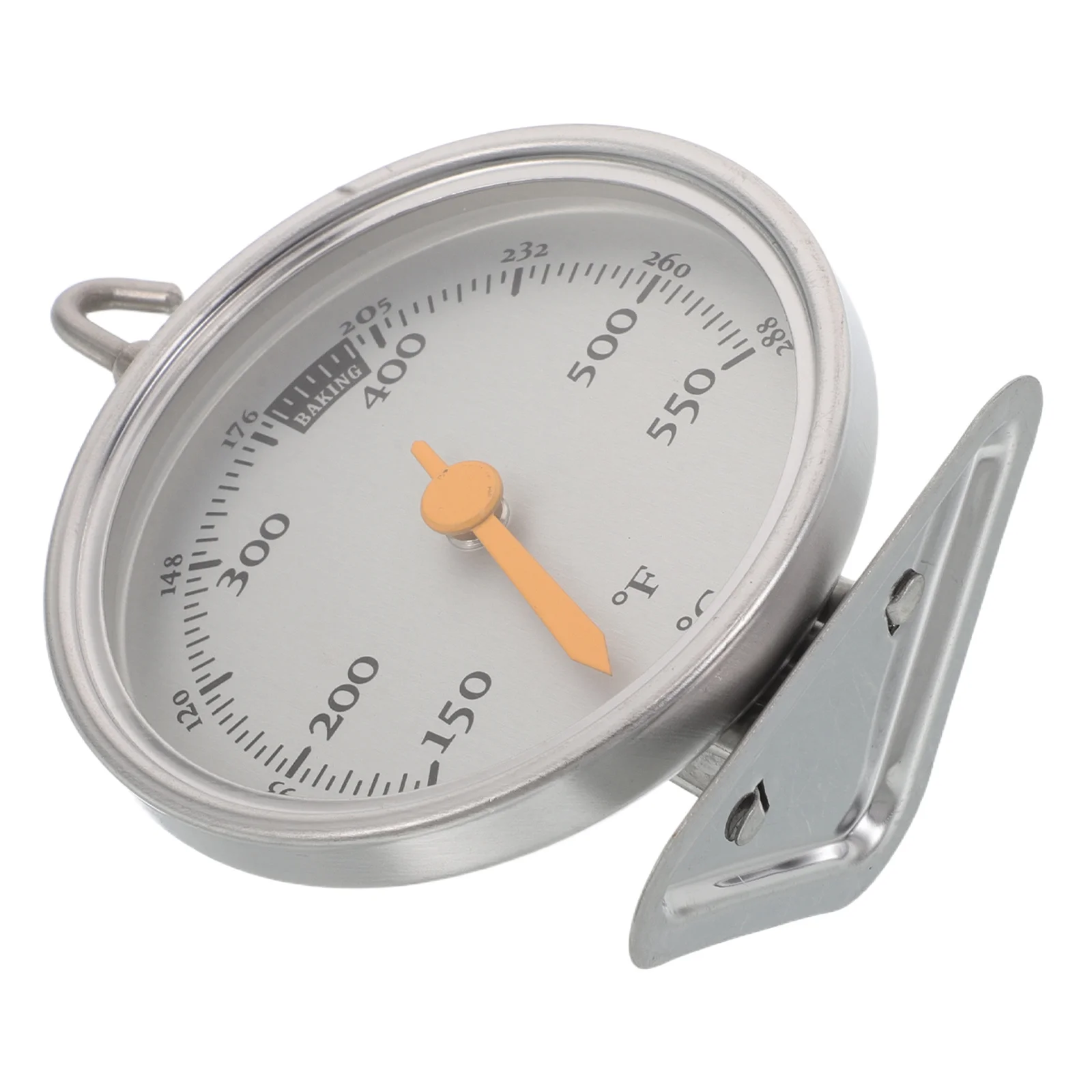 

Accurate Stainless Steel Oven Thermometer 50-550f Dial Gauge Mechanical Oven Temperature Tester for Baking Grill Smoker
