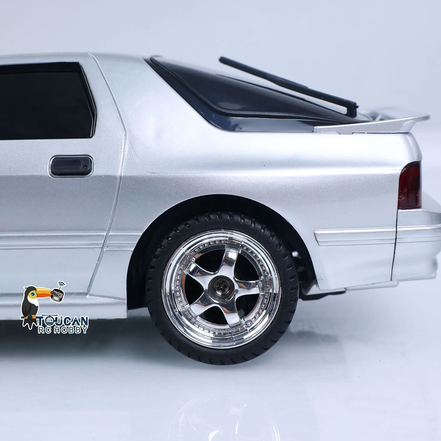 RC Mini Geschenk 1/18 Maßstab RTR Drift Hochgeschwindigkeitsauto RX7 RWD LDRC LD1802 Ferngesteuertes Rennfahrzeug mit Gyroskop und Lichtern – Detail 31