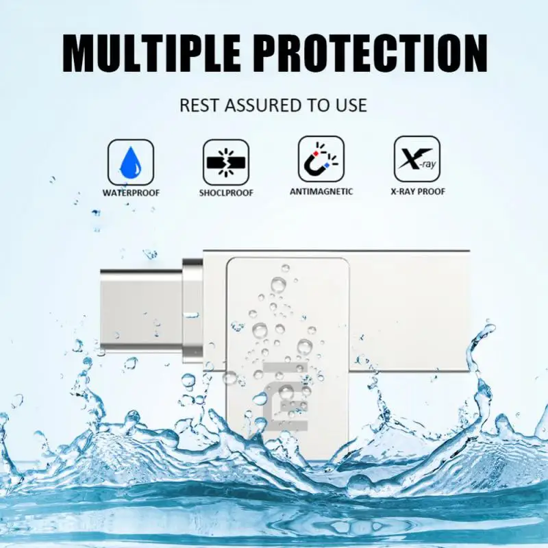 Xiaomi 2TB USB 3.2 Flash Drives High Speed Pen Drive 1TB 128g USB Drive Memory Card Pendrive Flash Disk Memoria Waterproof Stick