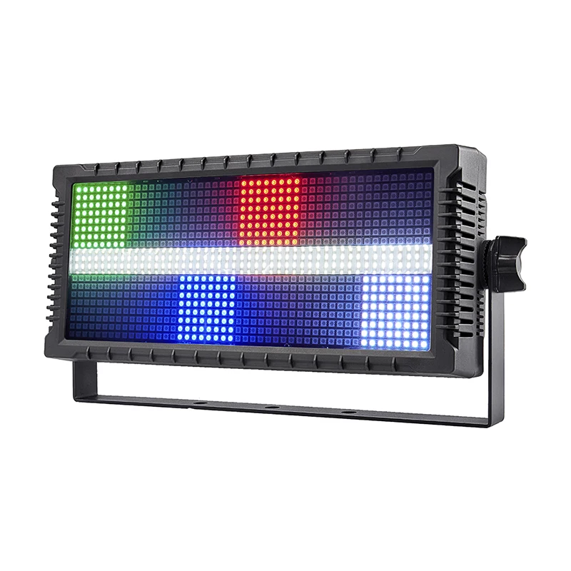 High Power Cyclone 1000 RGBW LED Strobe Stage Light for Nightclub Concert Wedding Party Live Show Bar & Loun ge Ambience IP65