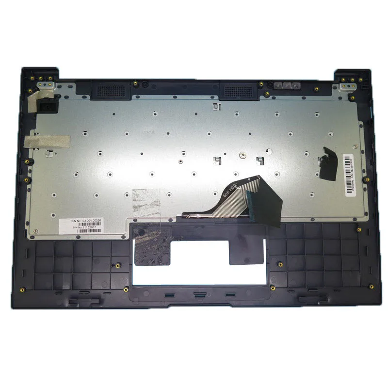 Blue PalmRest&Keyboard For Positivo Motion Plus Q464B 03.004.00026 11152967 SCDY300-16-2 SCDY300-16-US-1 Brazil No Touchpad