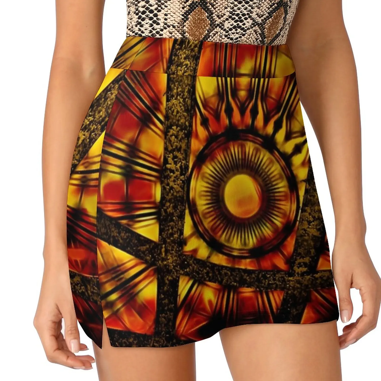 Dr. Aneh, Simbol Ajaib, Ilmu Sihir, Komik, Rok Superhero Mode Wanita Rok Celana 2022 Rok Mini Rok Pendek Kantor