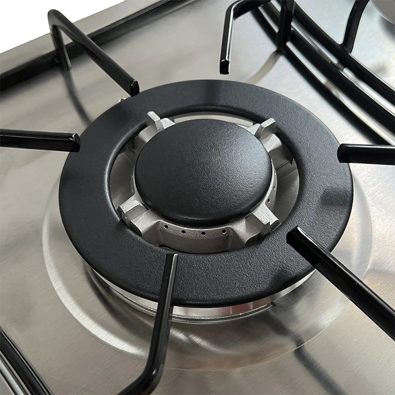 High Standard Built in Cooktop 5 burner Stainless Steel Gas Hob