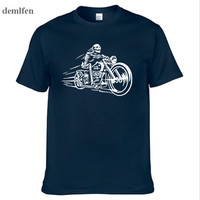 New Style Casual Customized Printed Clothes T-shirt Men Shirt 3D Motorcycle Biker Hip Hop Summer Tshirt Tees Tops