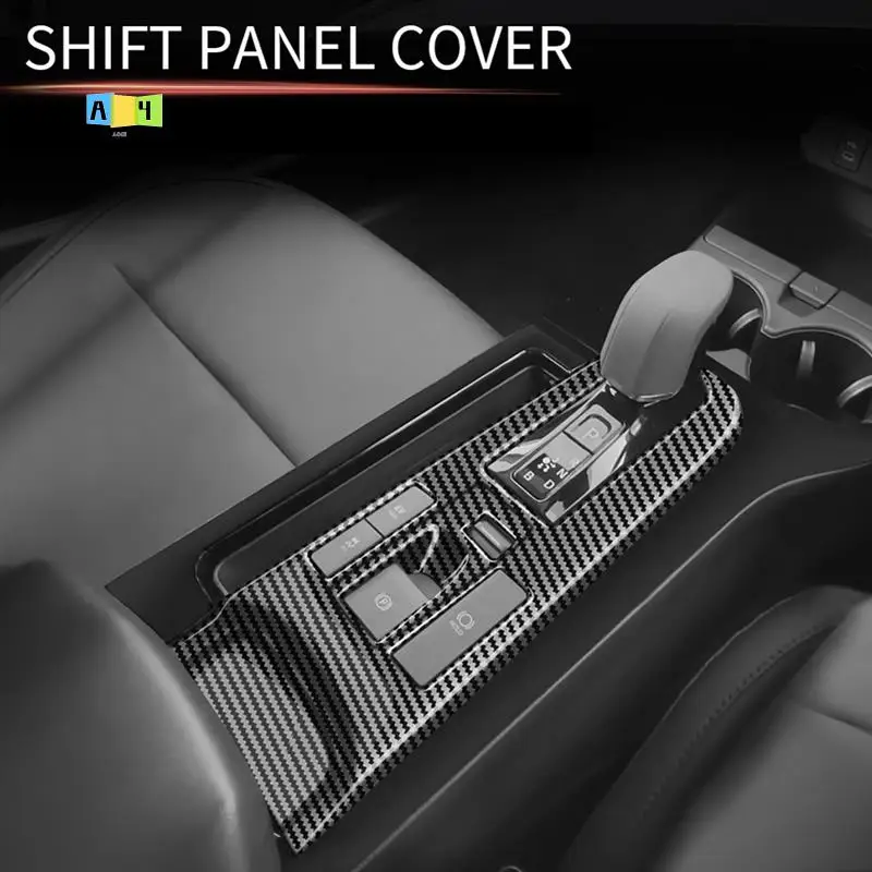A04E-Car Central Control Gear Shift Panel Decal Interior Modification For Toyota Prius 60 Series 2022-2023