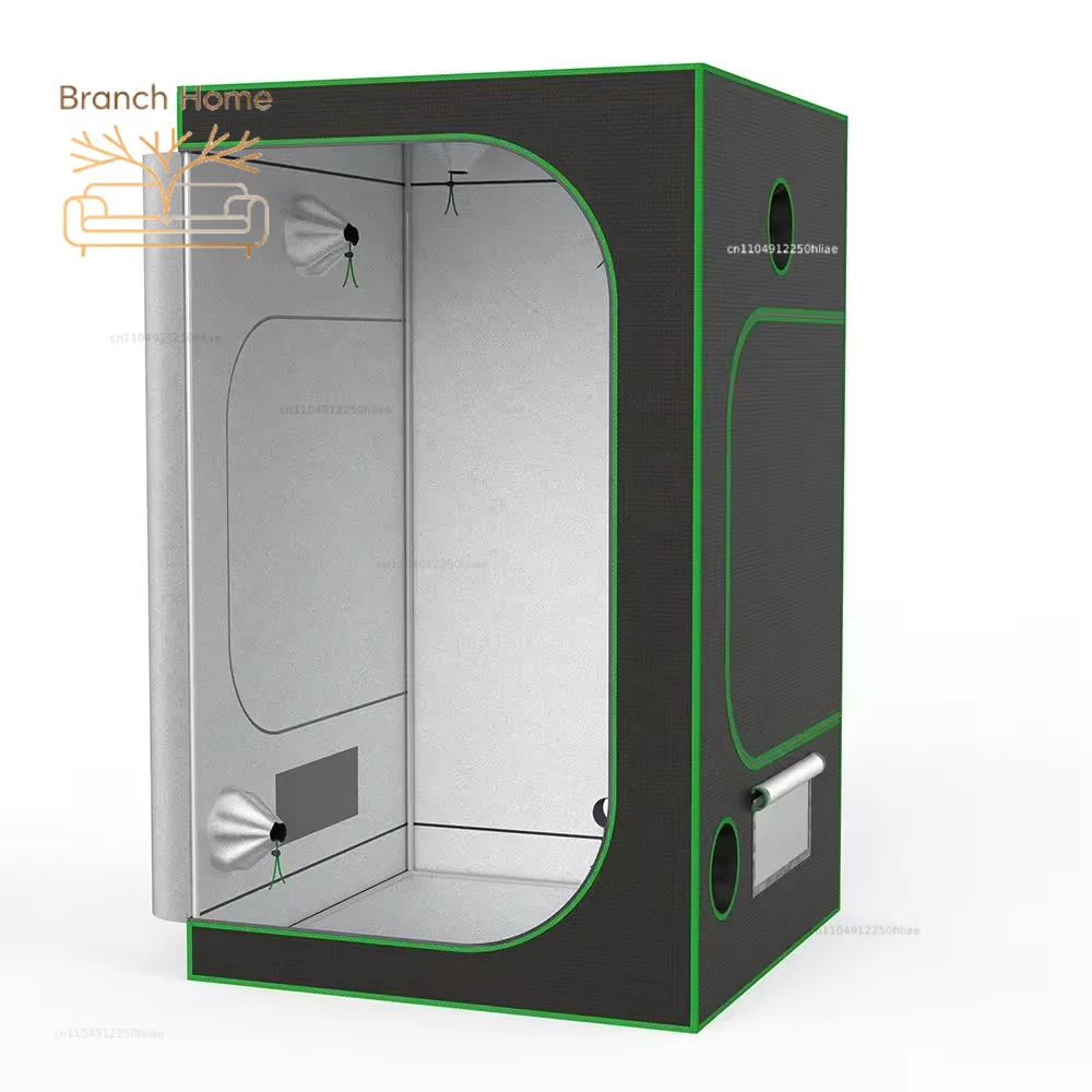 OEM Hydroponic Indoor for Grow Tent Kit Modern Metal Frame Nature Pressure Treated Wood Easily Assembled for Home Mylar Material