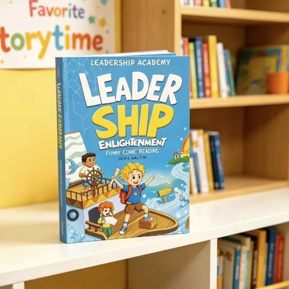 Kids Education Academy - Zabawna komiksowa książka o przywództwie dla