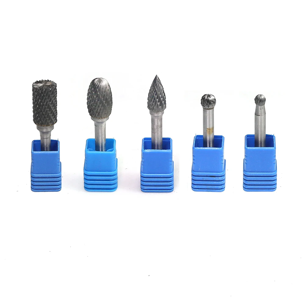 1 piece Carbide Bur HSS Cutter Tungsten Steel Rotary File for Metal Wood Deburring Finishing Cleaning