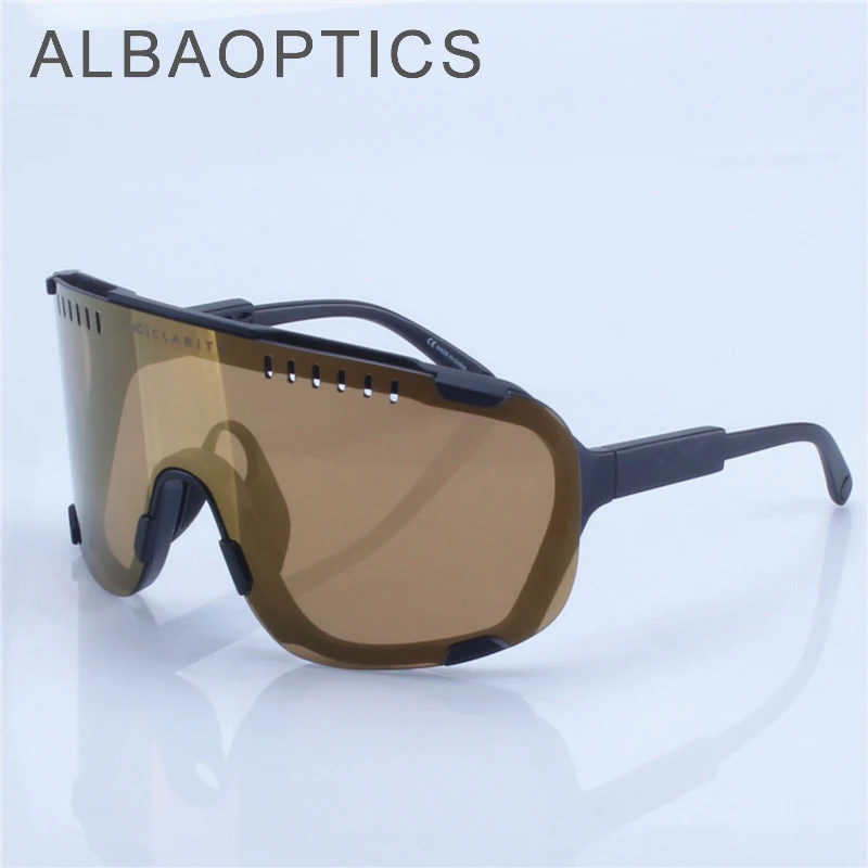 

2025 Polarized 4 Lens Cycling Glasses MTB Road Bike Sunglasses Outdoor Sports Running Fishing Goggles Fashion Bicycle Eyewear