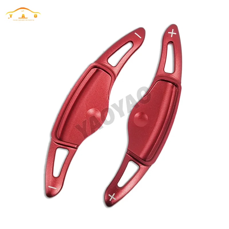 For Hyundai Kona Ioniq Veloster Car Accessories Aluminum Alloy Car Steering Wheel Gear Shifters Paddle Shift Extension