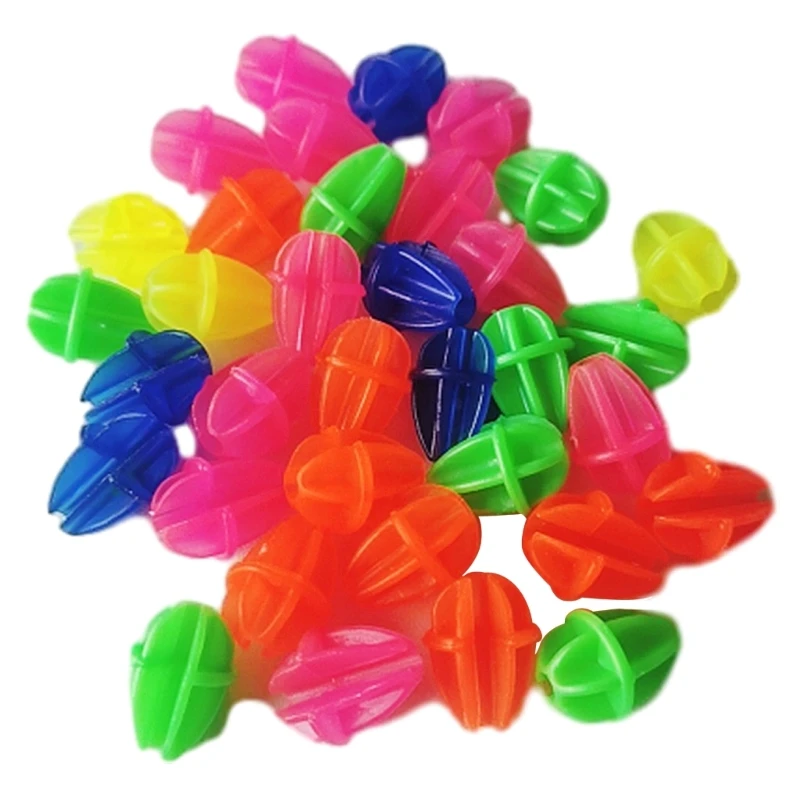

652F Bikes Spokes Beads for Kids, Multicolored Bikes Clip Beads Bikes Wheel Part Clip Wheel Spokes Decors