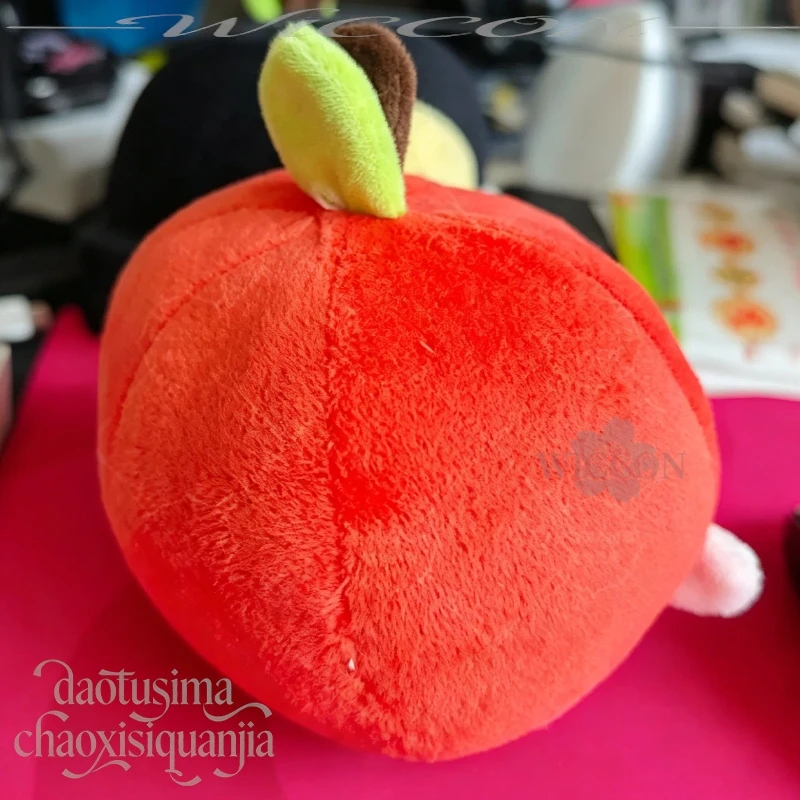 

Hakurei Reimu Kawaii Funny Red Apple 12 Cm Nunu Plush Cute Cotton Doll Soft Toy Birthday Gifts Cosplay Anime Game Touhou Project