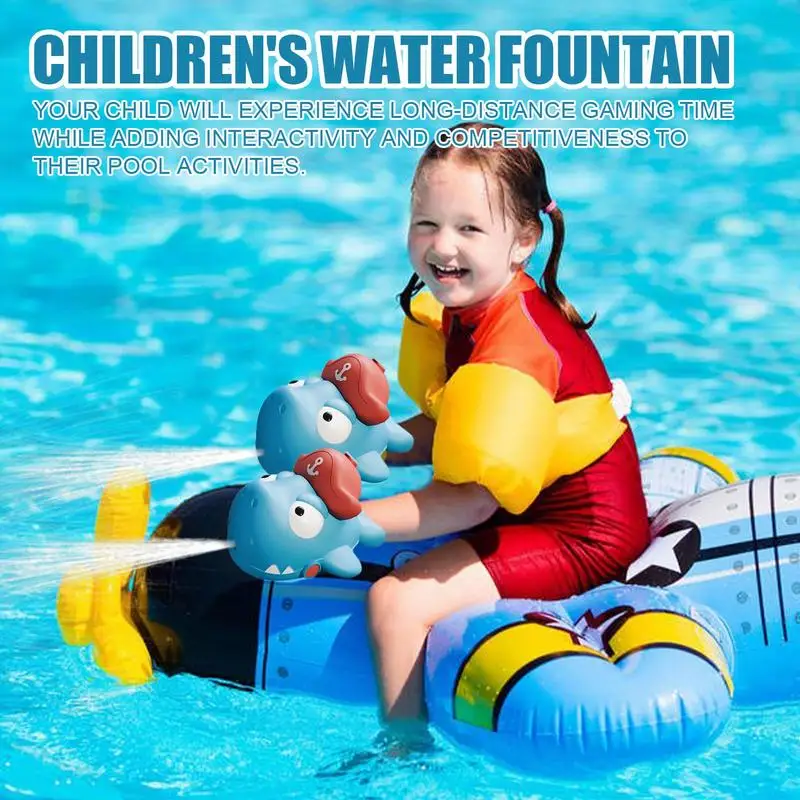 

Water Sprinkler Toy For Kids Cartoon Children Playing Water Fountain Summer Water Sprayer Toy Animal Design Easy To Fill