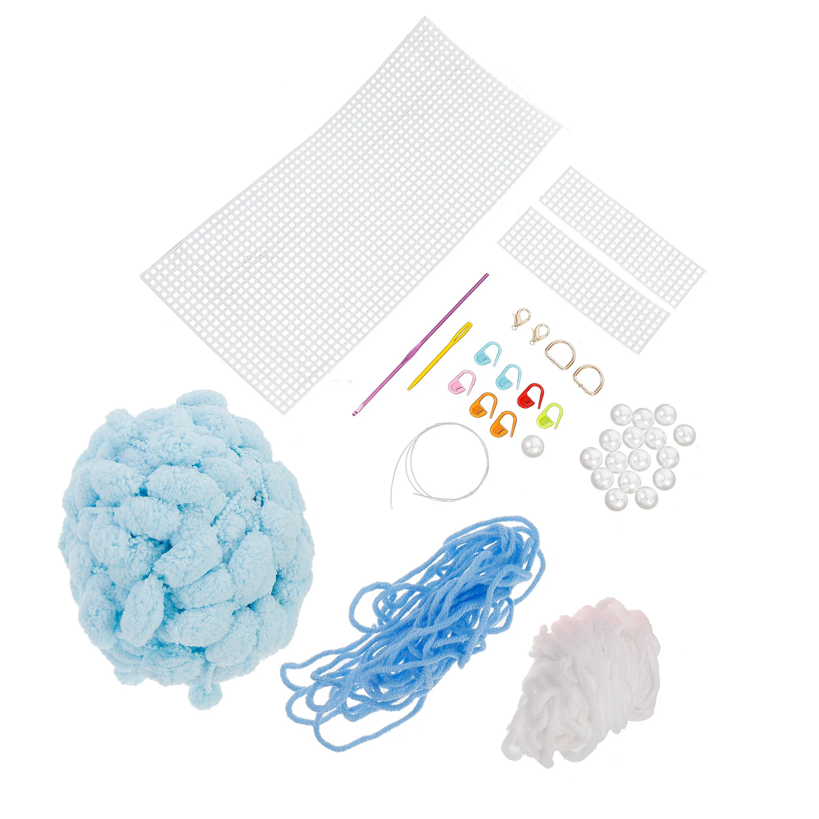 1 مجموعة DIY حقيبة صنع المواد براعة رائعة دائم جميل المنسوجة يدويا المواد هدية مثالية الإناث أحبها