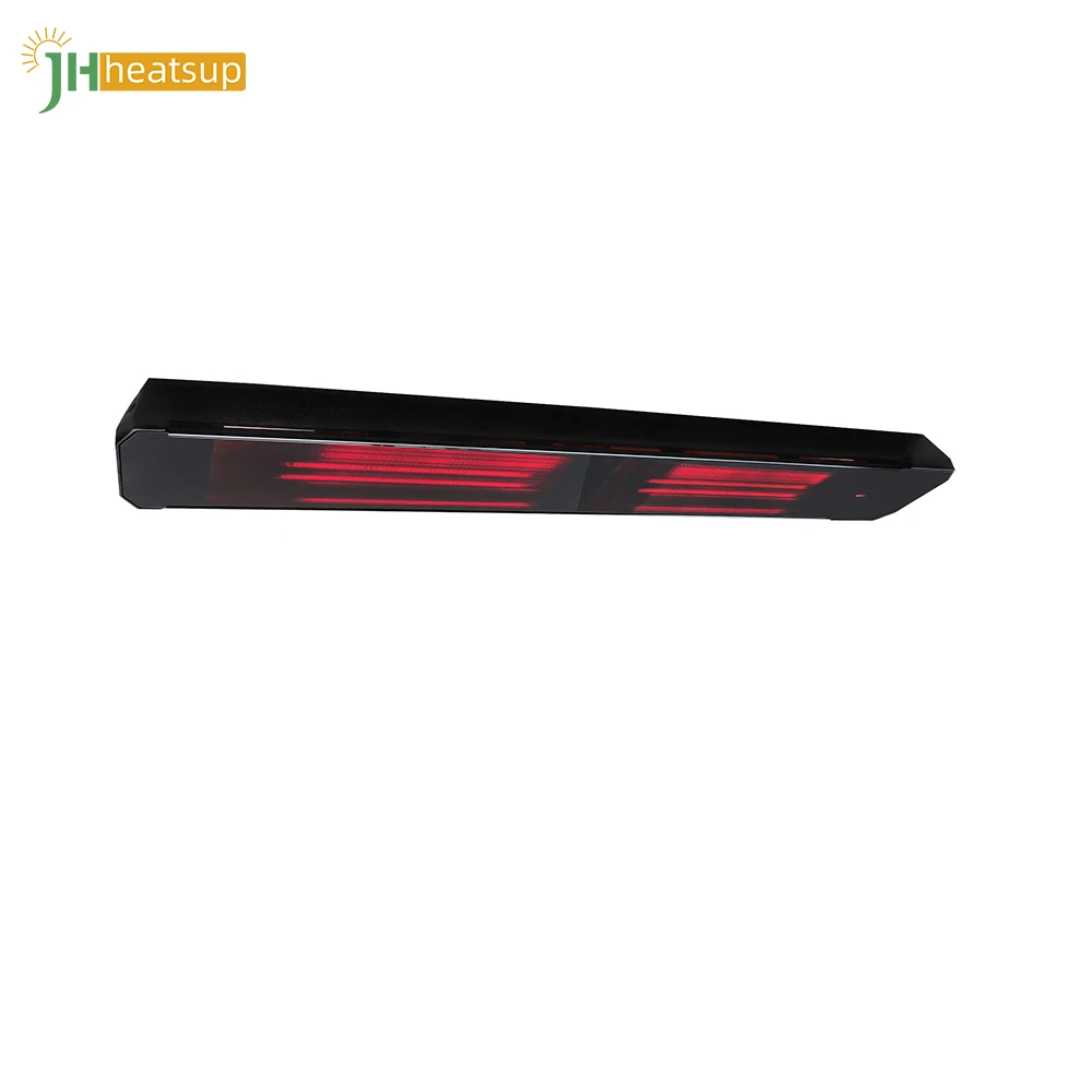 JHheatsup Waterproof Wall Mounted Heater with Schott Nextrema Glass Panel Made in Germany Infrared Ceramic Heater