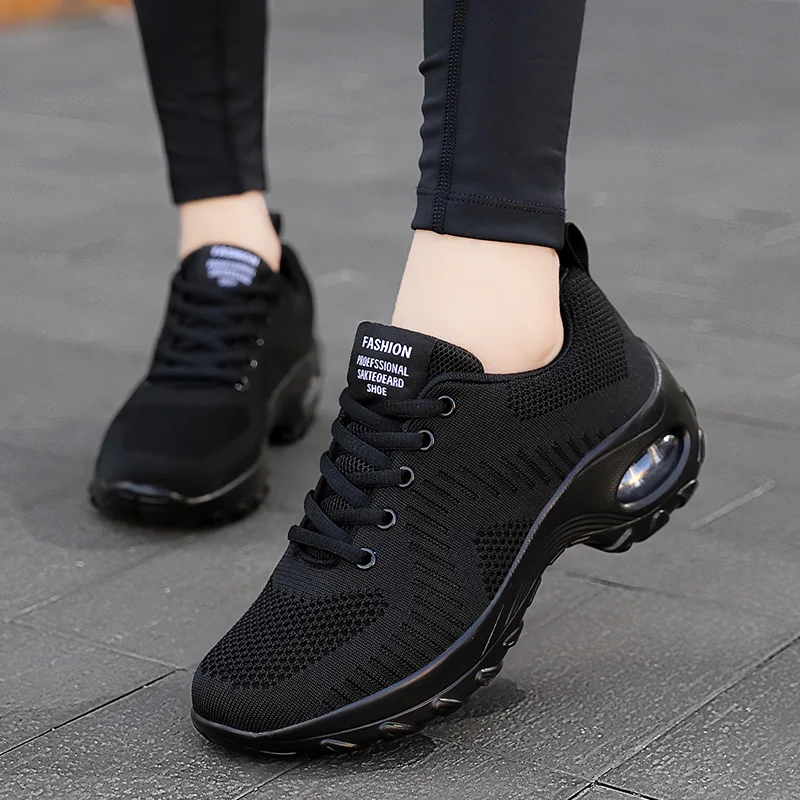 2022 New Arrival Sneakers Women's Shoes Mesh Breathable Flat Sport Shoes Women Plus Size 42 Platform Shoes Zapatos De Mujer