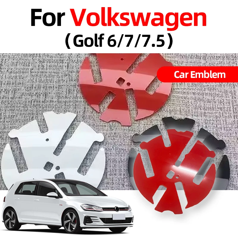 

Для VW VOLKSWAGEN 2026 Новый 1 шт. 110 мм черный/красный/белый задний логотип автомобиля фон для Golf 6/7/7,5/Polo/Passat/T-Roc/Arteon/Tiguan