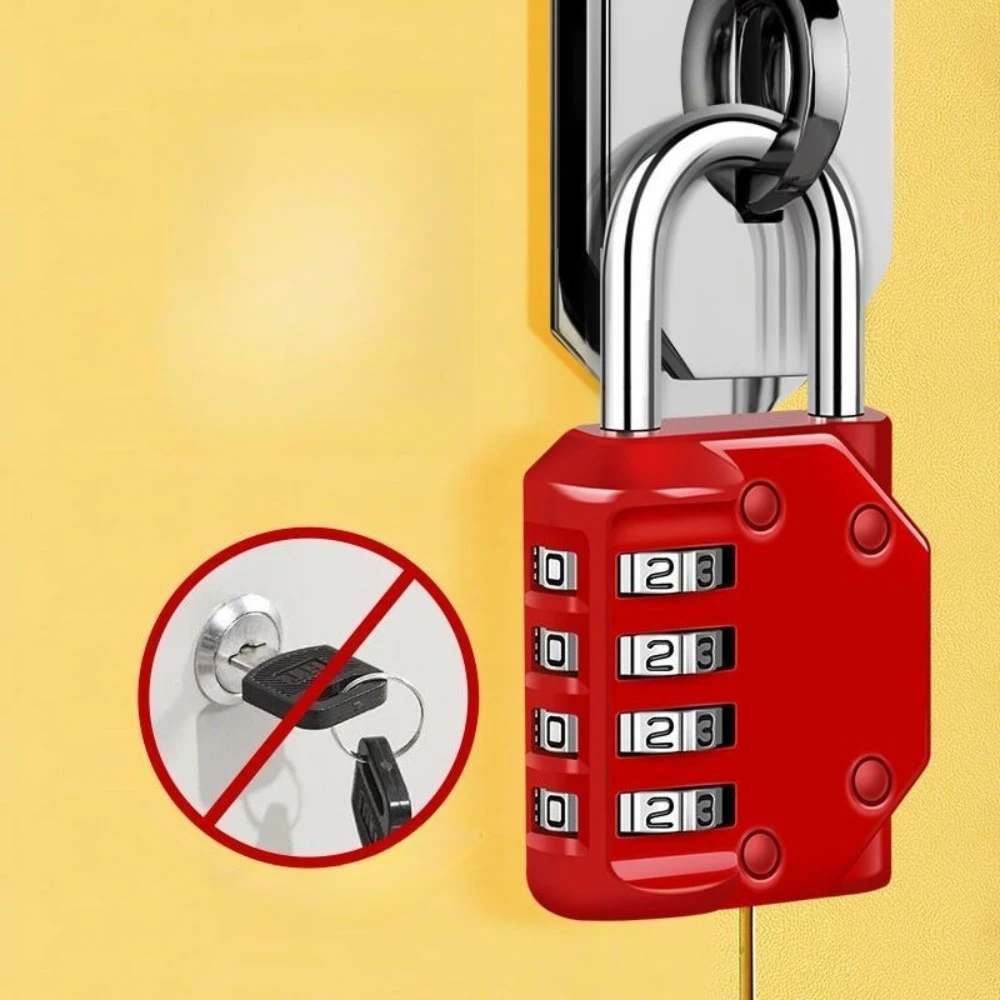 

Door Locks Waterproof Anti-theft Password Locks Backpack Locks Suitcase Helmets Gym Lock Student Dormitory Password Small Lock