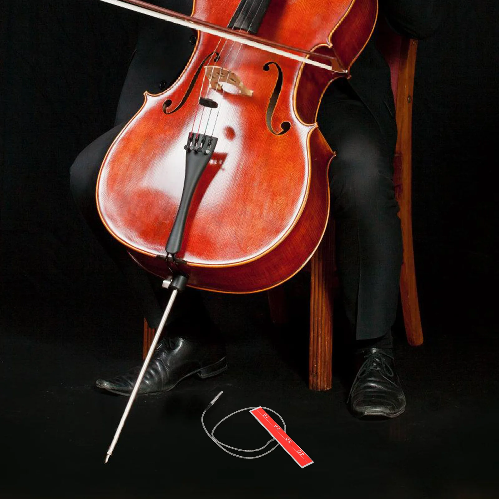 

Cello Sound Strip Piezo Vibration Sensor Instrument Amplification System Acoustic Pickup Bridge Soundboard Transducer