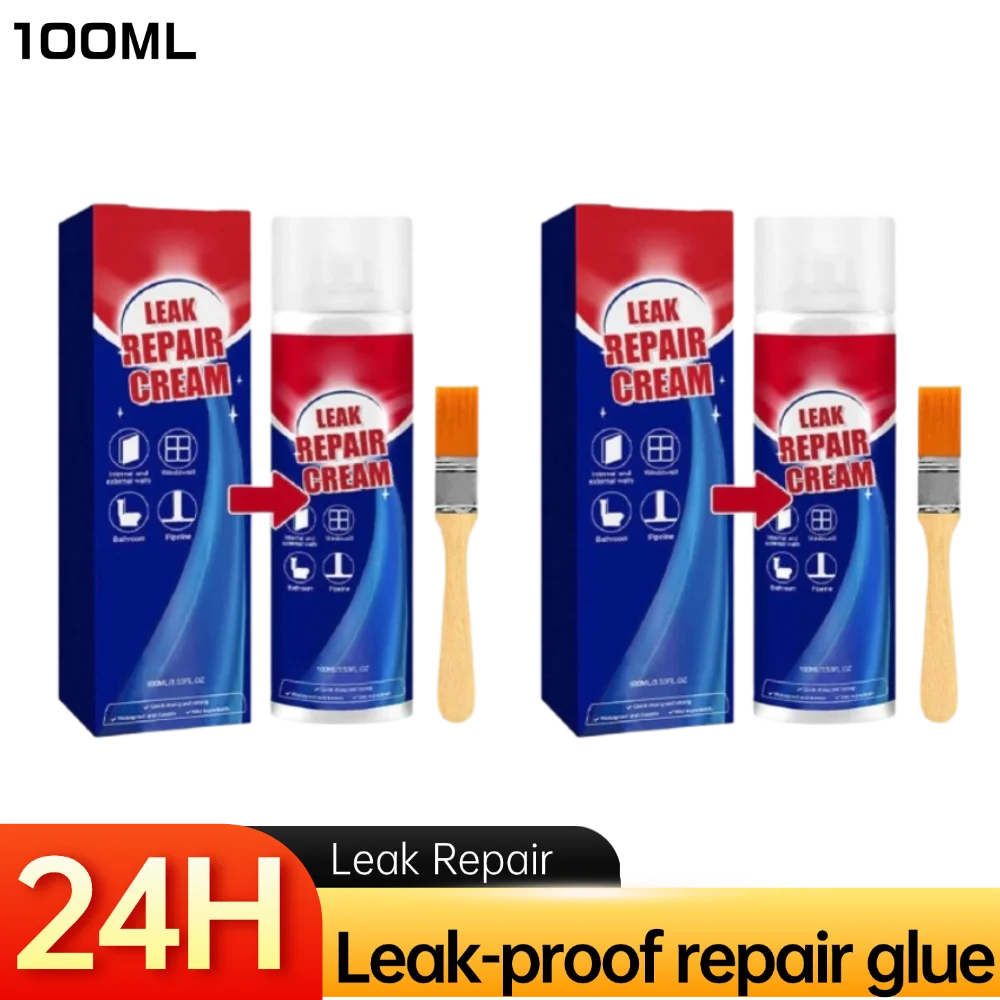 100ml Leak Repair Waterproof Sealant Super Strong Bonding Household Seal Repair Tool Sealant Cream Coating Liquid Spray