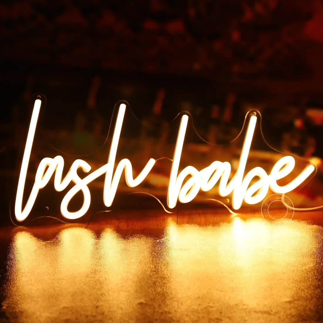 

Lash Babe Неоновая вывеска для ресниц Салон красоты Великолепная леди Девушки Спальня Настенный декор Знак Ресницы для украшения вечеринки, дня рождения