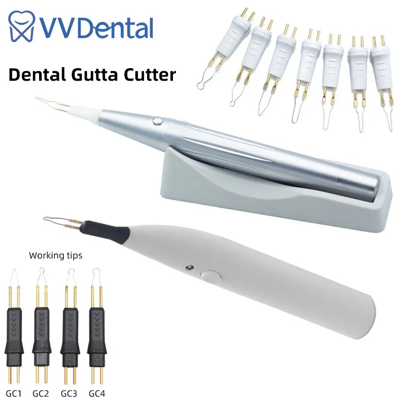 

VVDental Gutta Cutter Dental Gel Tip Cutter Glue Rod Dissolving Fracture Heating Filled Stick Dissolver Tooth Filling Heated