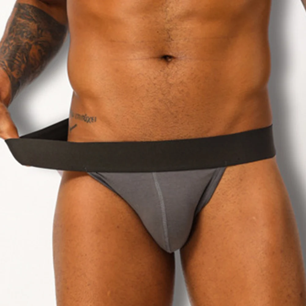 Mens Underwear Sexy Jockstraps Thongs G Strings Sexy Men Underwear Gay Cotton Comfortable Men Thongs Sexy Gay Mens Underwear