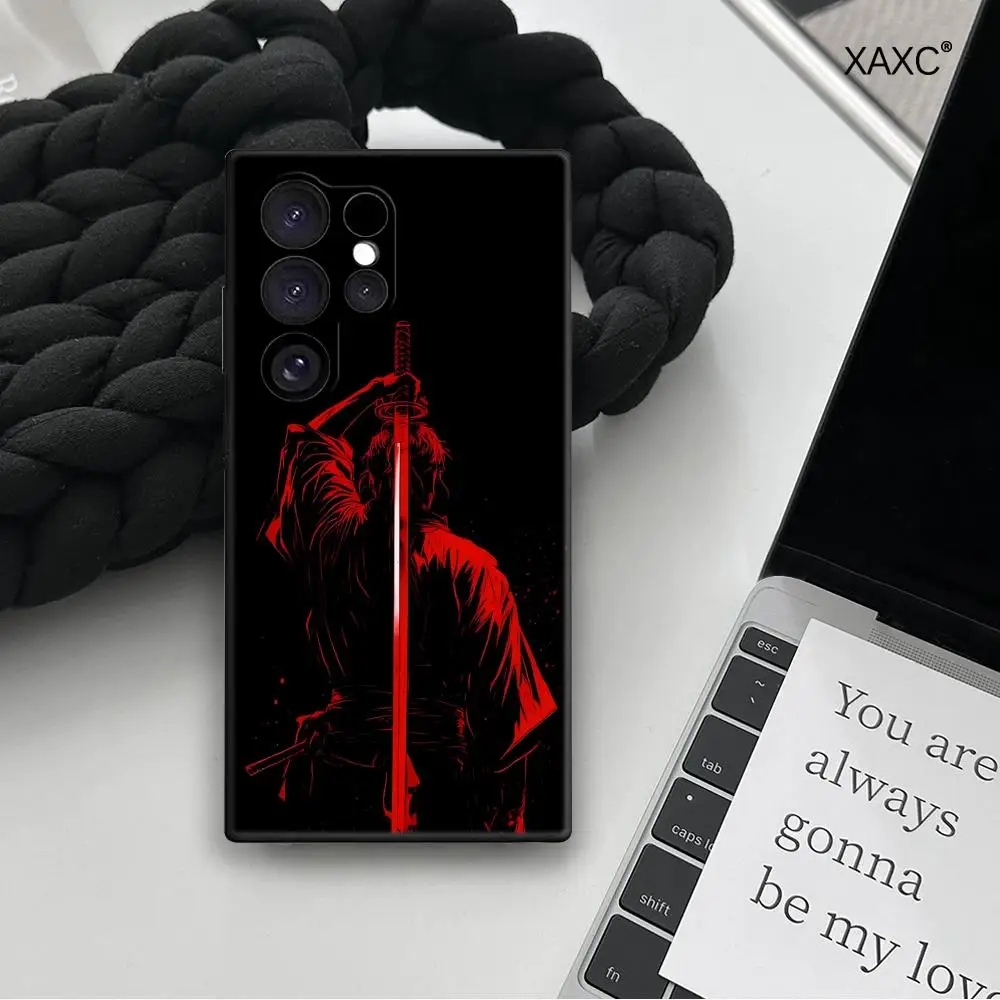 Japanese Bushido Samurai Phone Case For Samsung Galaxy A17 16 A15 4G 5G A14 A13 A57 A37 A27 A26 A55 A35 A53 A24 A34 soft shell