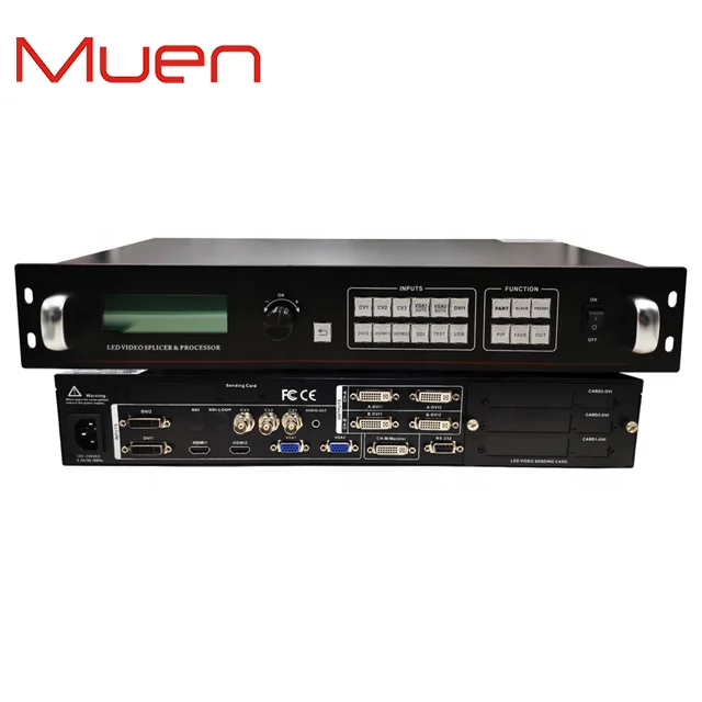 

Video splicing processor HDP901 Muen Led