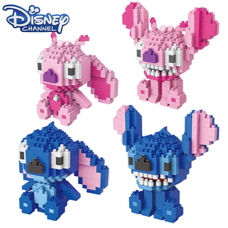 

Новинка 2025 года, Disney Stitch, 236-313 шт., строительные блоки, игрушки, алмазные кирпичи, стежка, кирпичи, сборка, развивающие детские игрушки, подарок на день рождения