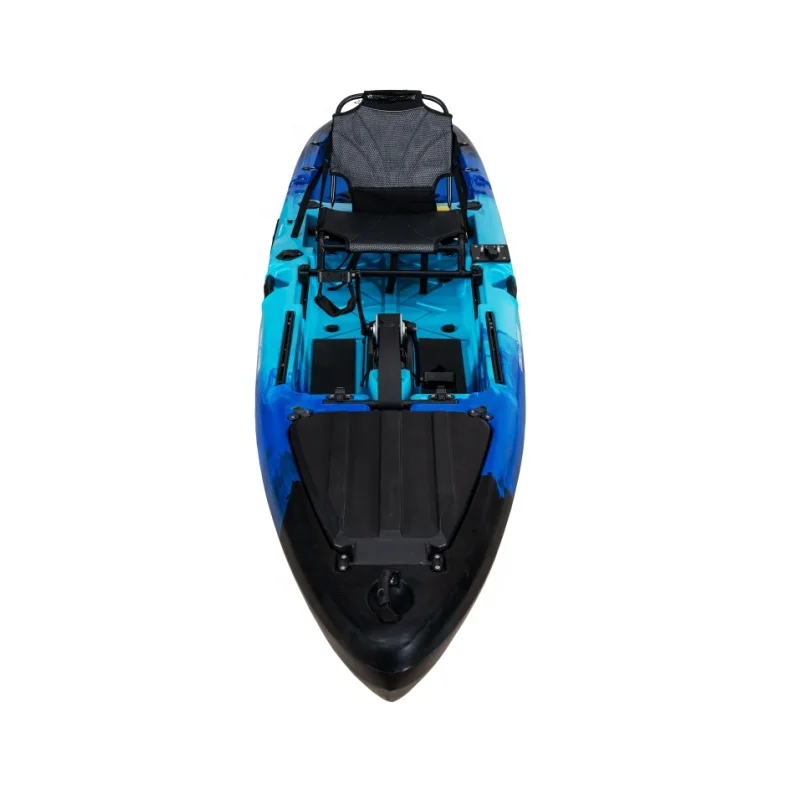 LSF Colorful 13FT 3.96 Meter Pedal Kayak Sea Kayak Boat With Fish Finder Mount HDPE Hull For Sea Activities