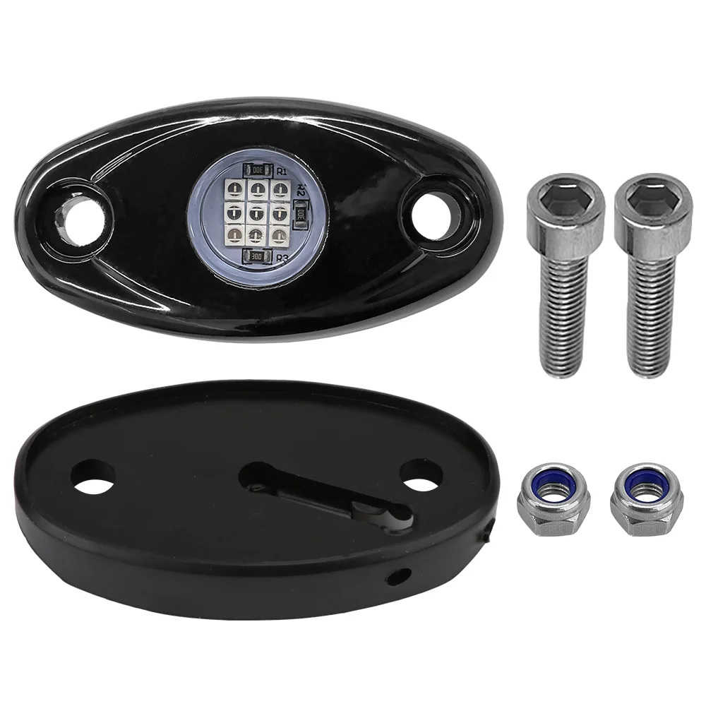 Led Neon Light LED Rock Lights Underbody Glow Waterproof For Jeep Atv Suv Offroad Car Truck Yacht 1 Pair