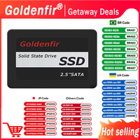 Goldenfir 2.5 Inch Solid State Drive Hard Disk Drive 2TB 1TB 960GB 512GB 256GB 128GB 480GB 120GB 360GB Internal Hard Drives