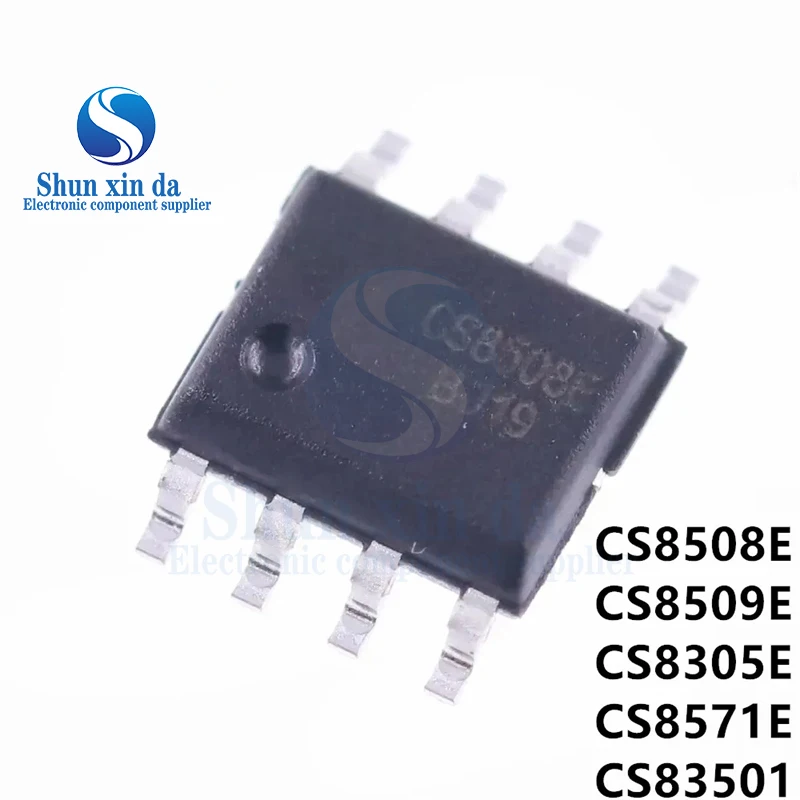 10PCS CS8508E CS8509E ESOP-8 SMT Class AB/D Switching 8W Mono Audio Amplifier CS8508 CS8509 SMD IC Chip