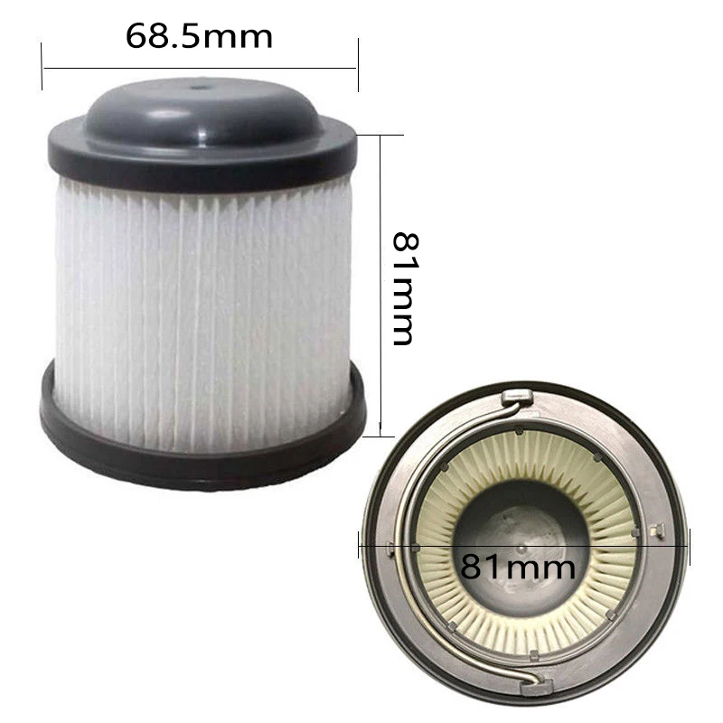 3Pcs Filter ForBlack＆Decker For Dustbuster PVF110 PD11420L Accessories Vacuum Cleaner Bag Body Kit Rotating Mop