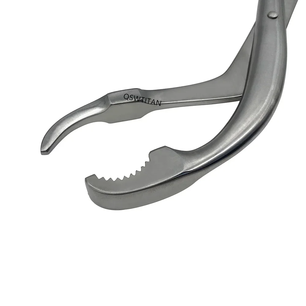 

QSWTITAN щипцы для удержания кости самоцентрирующиеся плоскогубцы 1 шт. костные щипцы ортопедические хирургические инструменты нержавеющая сталь