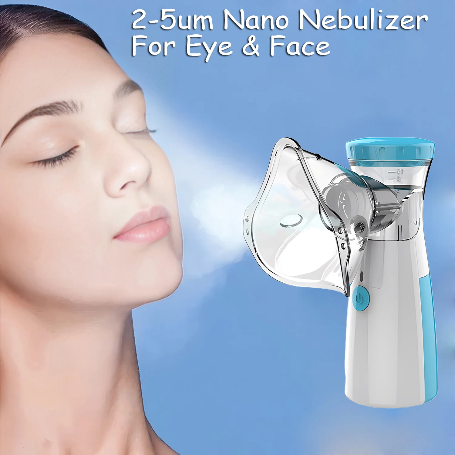 Nebel Gesichts Nano Sprayer Luftbefeuchter Vernebler Gesicht Dampfer Feuchtigkeitsspendende Gesicht Feuchtigkeitsspendende Hautpflege Werkzeuge Feuchtigkeitsspendende Entstopfen Poren