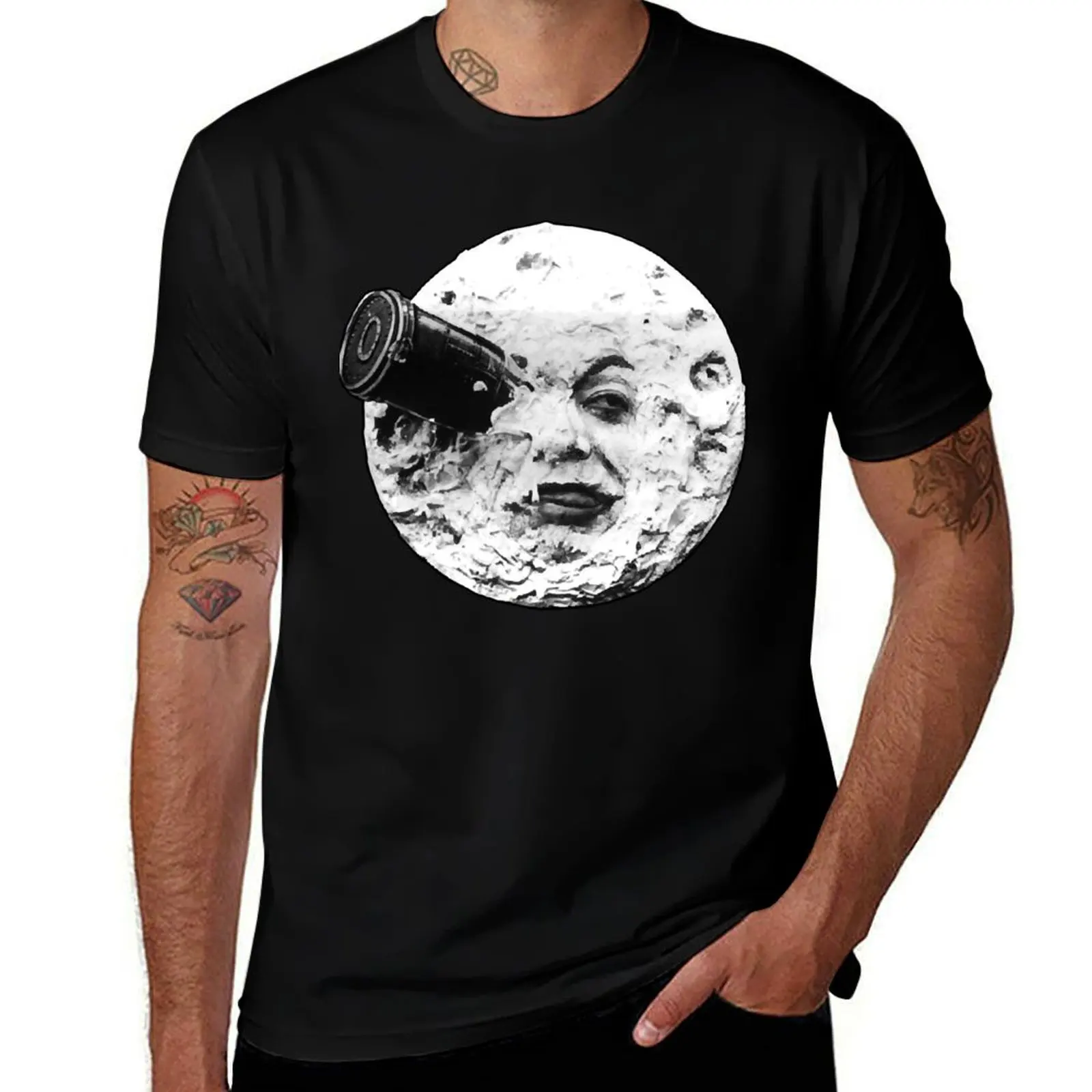 

A Trip to the Moon (Le Voyage Dans La Lune) - face only Classic T-Shirt man tshirt T-Shirt