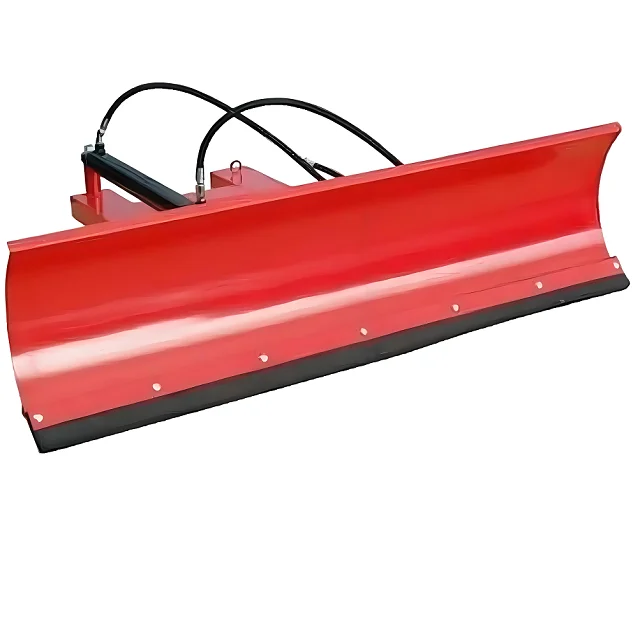 Forklift Snow Plough with Adjustable Blade for Efficient Snow Clearing on Industrial Sites and Roads