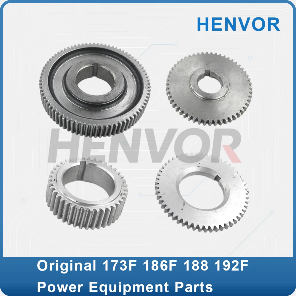 Engine Crankshaft Balance Shaft Cam Gear Compatible With 173F 186F 188 192F 198 1100F Power Equipment Parts