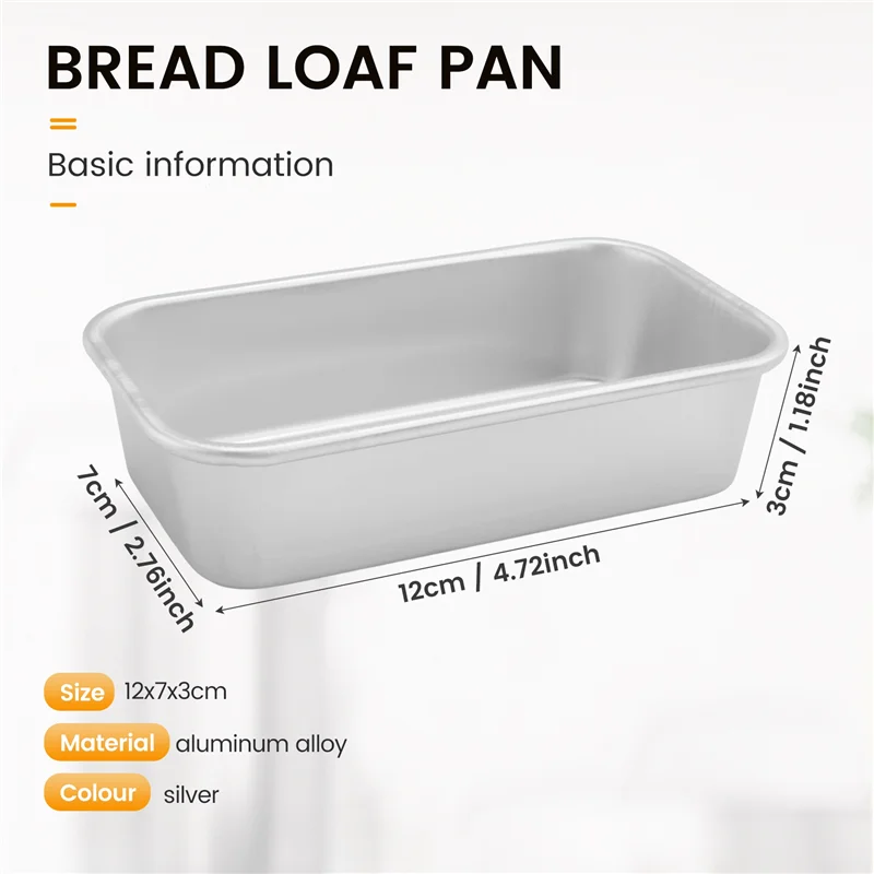 Kitchen Non Stick Loaf Pan Banana Bread Baking Bakeware Cookware Tray-ABLI
