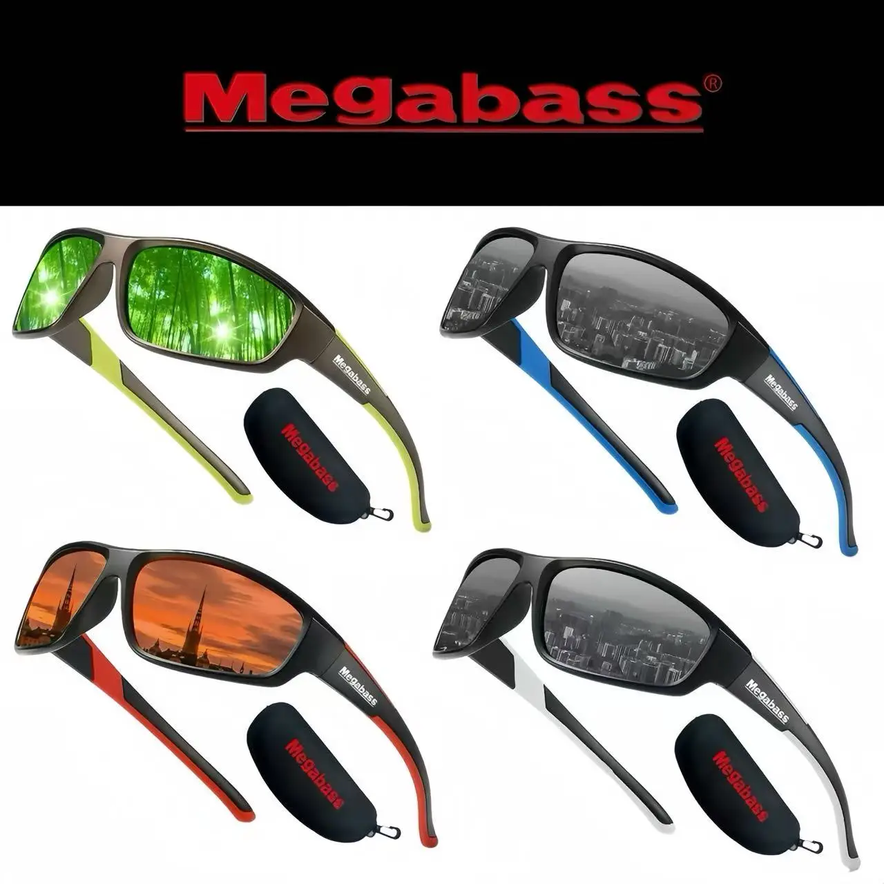 Megabass поляризационные солнцезащитные